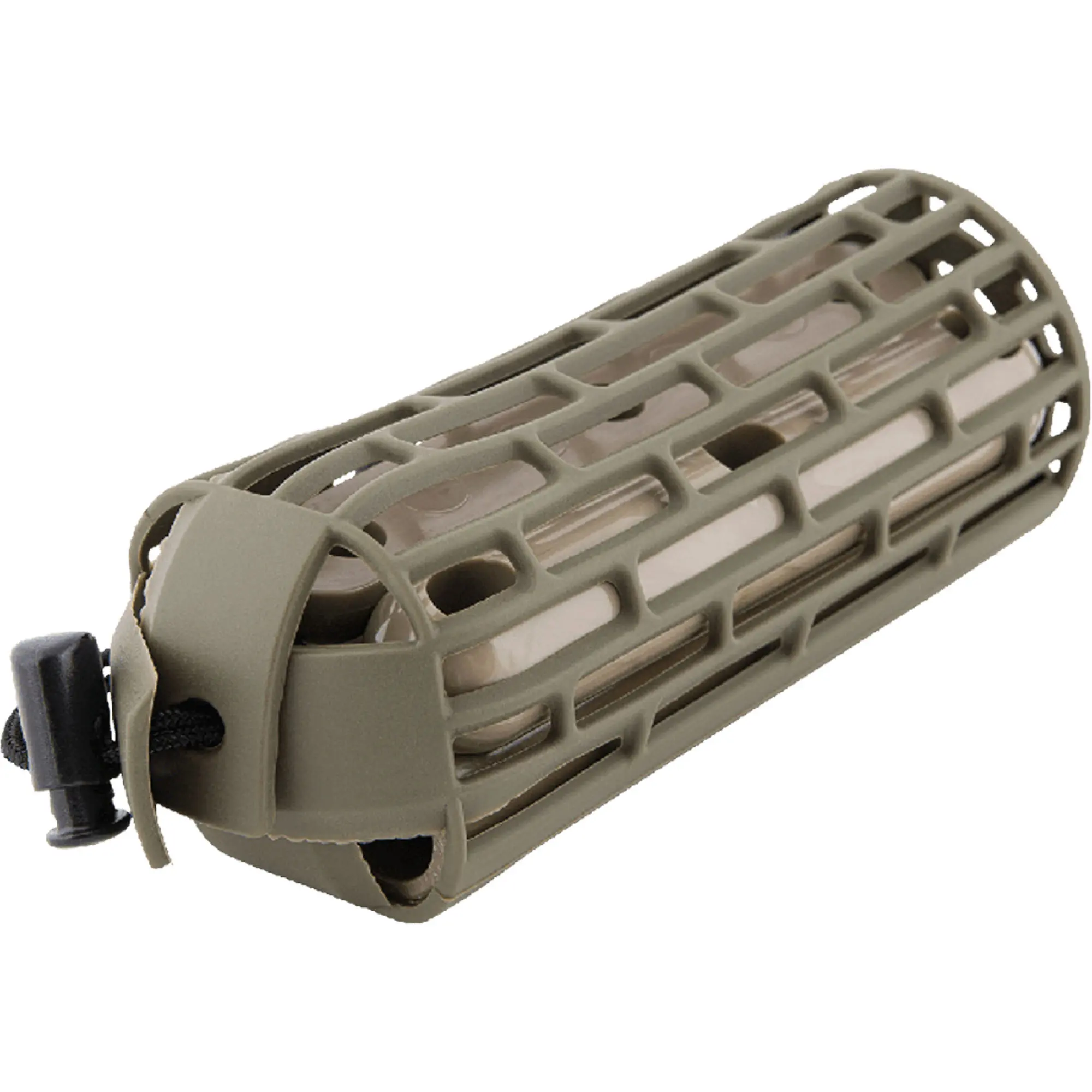 Flextone Hunting Battle Bag Plus - Hunting Gear with Rubber Components, Easy Access Design, Deer Calls, and Neck Strap for Deer Hunting, Extra Large, Ventilated Holes, Clear, Captivating Sounds, Durable Polymer Sticks, Early Season Sparring, Tree‑Hang Cor