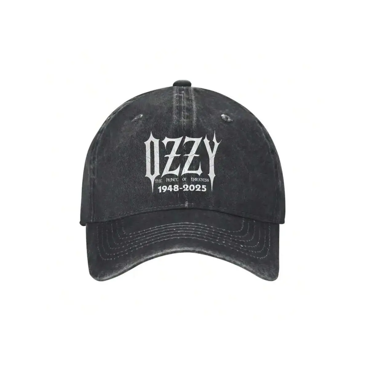 Ozzys Osbournes Washed Baseball Cap  Y2k Retro Sun Trucker Hat Summer Female Male Outdoor Sports Snapback Cap