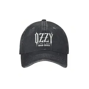 Ozzys Osbournes Washed Baseball Cap  Y2k Retro Sun Trucker Hat Summer Female Male Outdoor Sports Snapback Cap