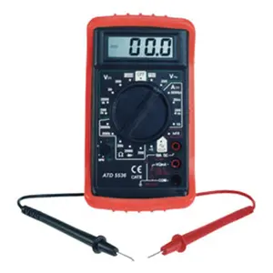212 MAIN ATD-5536 Digital Multimeter - Compact Car Circuit Tester, Voltage Tester, Continuity Beeper with Test Leads