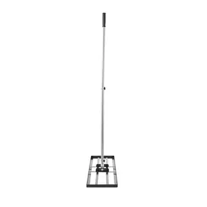 【DealsForYouDays】VEVOR Lawn Leveling Rake, Lawn Leveler with 83.9 in Handle, 36x10 in Ground Plate, Rust-Resistant Carbon Steel Soil Leveler, 3 Heights Adjustable, Effort Saving Lawn Leveling Tool for Yard Golf Court