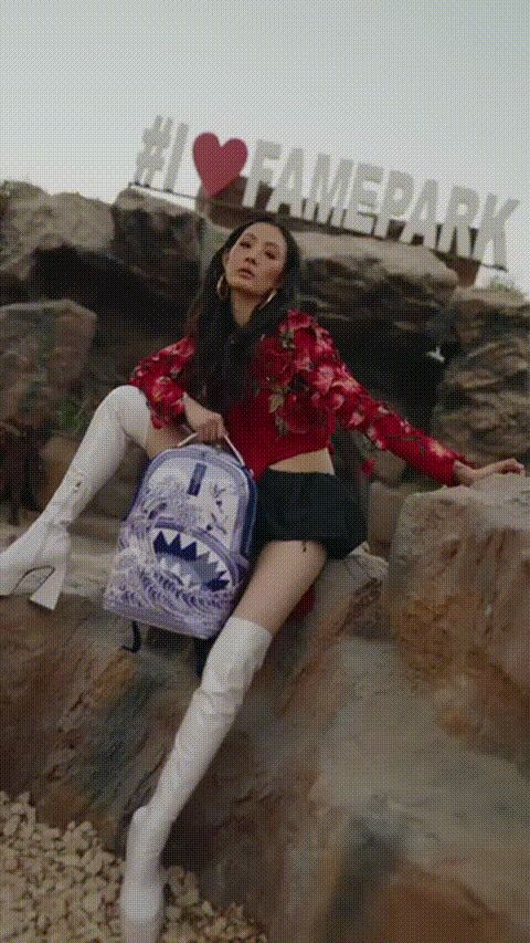 PORCELAIN WAVE BACKPACK