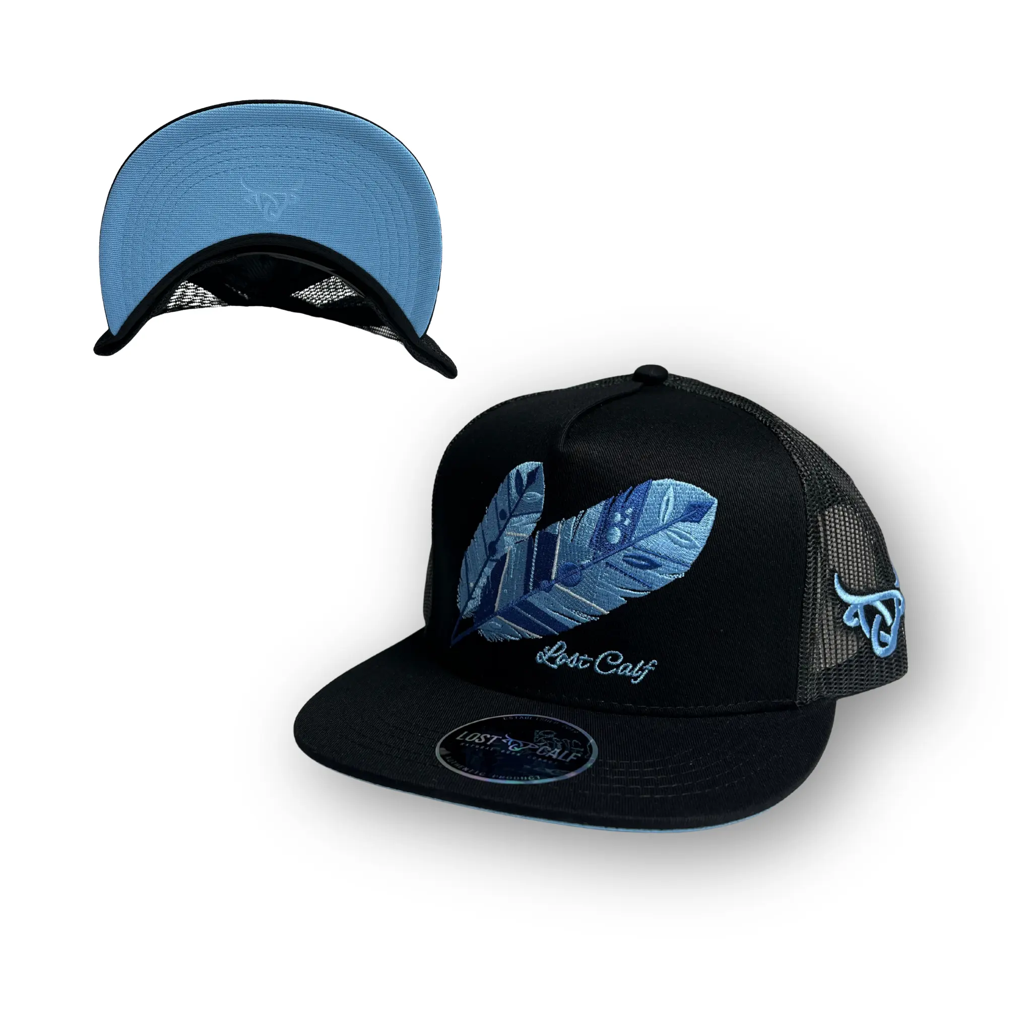 Lost Calf Hat - Tribe Blue Flat