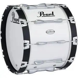 Pearl 28"x14" Championship Maple Bass Drum, Pure White (PBDM2814/A33)
