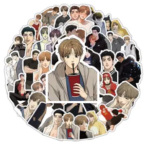 53PCS Anime Curse BL BoysLove Anime Waterproof Graffiti Stickers for Helmet Bicycle Hand Account Pencil Case Decals LanLanStickersWorld