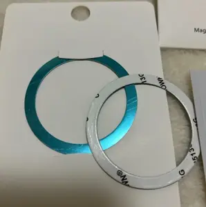 Metal Ring for Phone Grip, Multi Purpose Metal Sticker for Kindle Grip, Metal Plate for Mobile Phone Stand