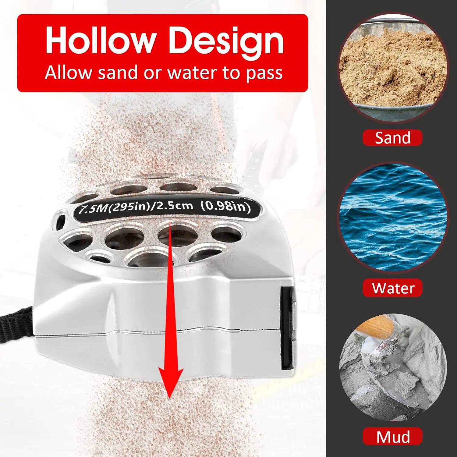 25FT/7.5M Stainless Steel Tape Measure, Double-Sided Scale, Heavy Duty Retractable Measuring Tape with Auto Lock, Waterproof Durable Tool for Construction, DIY & Home Use