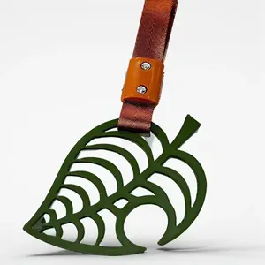 Tsurikawa JDM Ring Charm Japanese Animal x Leaf Shaped Subway Handle  - 3D Printed
