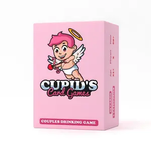 Cupid's Card Game - Interactive Couples Card Game for Date Nights & Parties | Fun Drinking & Conversation Game for Adults | Romantic Gift for Couples, Valentine's Day, Anniversaries & Birthdays