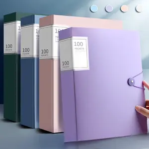 File bag for A4 folders, Office supplies, high transparency and waterproof, suitable for storing A4-sized documents and papers, convenient for storage and organization, an ideal folder for storing family, school, and office documents