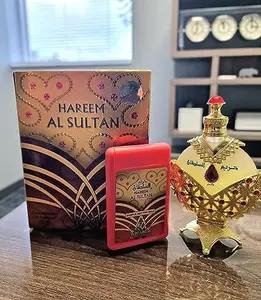 Khadlaj Hareem Al Sultan Gold Perfume Oil With 20ml EDP Perfume Floral Fragrance Scent Scented
