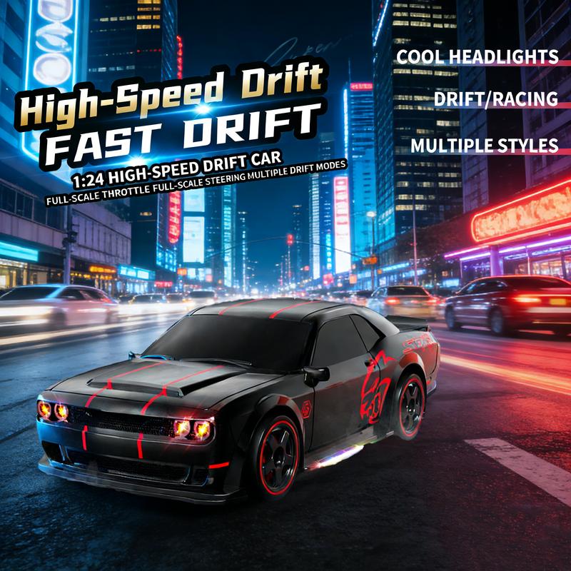 1：24 rc racing cars full proportional throttle ideal for solo practice neighborhood races birthday parties casual play and holiday gifts