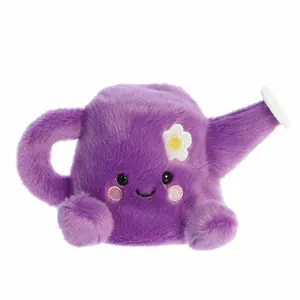 Palm Pals Adorable Flo Watering Can 5 inch Purple Mini Soft Plush Collectable Stuffed Animal