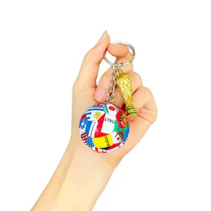 World Cup Nations Ball Keychain – Soccer Fan Collectible Accessory