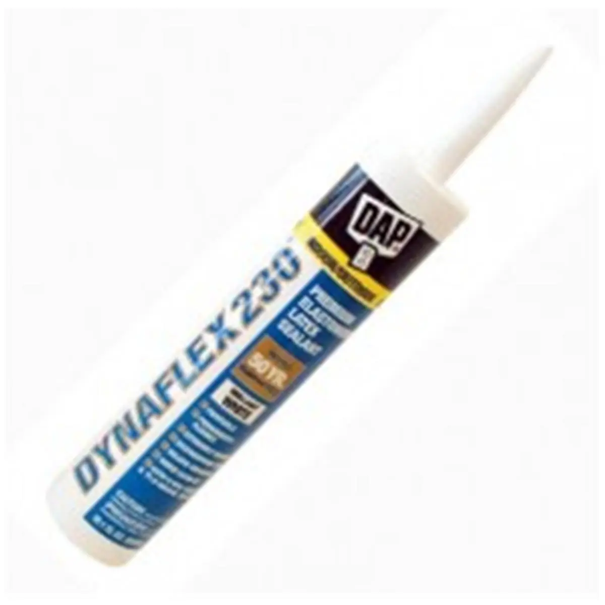 212 MAIN DAP Dynaflex 230 Premium Elastomeric Sealant, 10.1oz Weatherproof Latex Blend, Interior/Exterior Watertight Weatherproof Seal