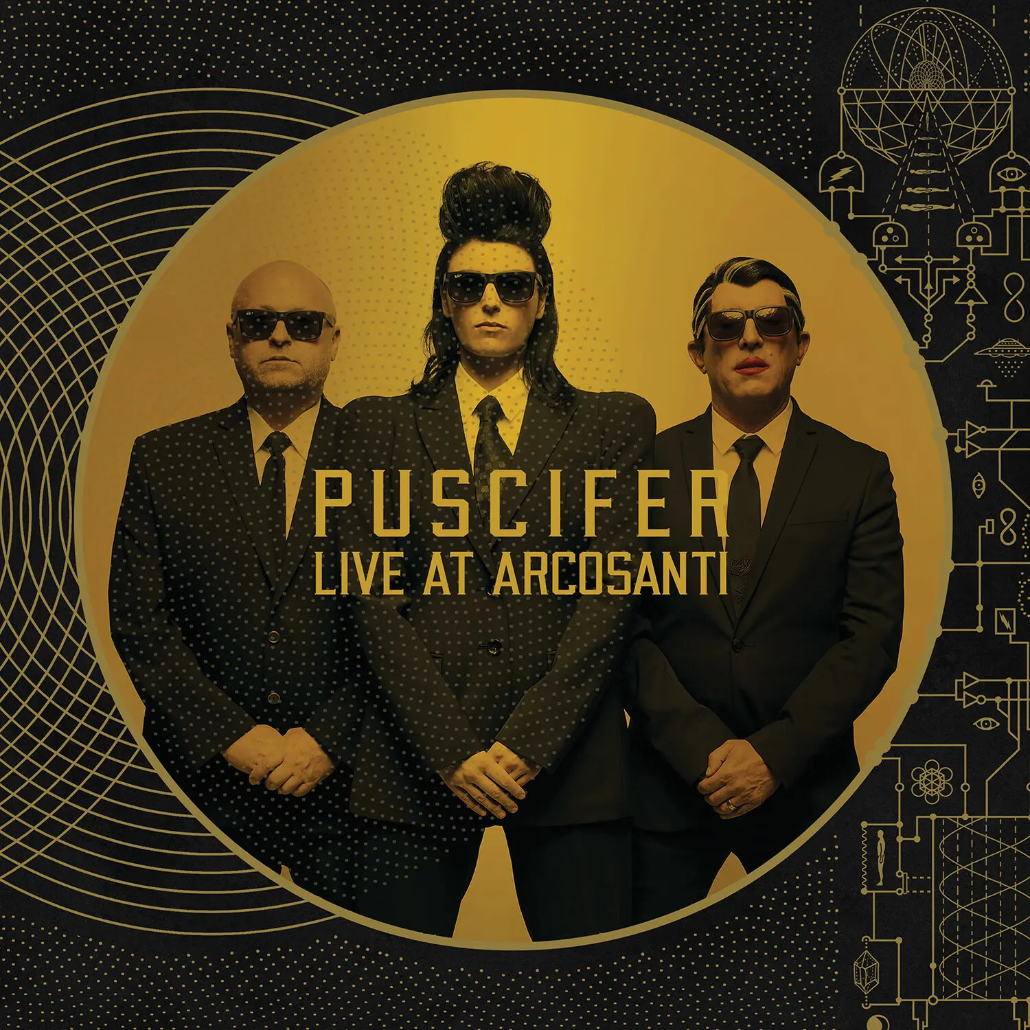 Puscifer - Existential Reckoning: Live At Arcosanti Limited 2022 Release Rock LP Vinyl Record [Explicit, Rise Records]