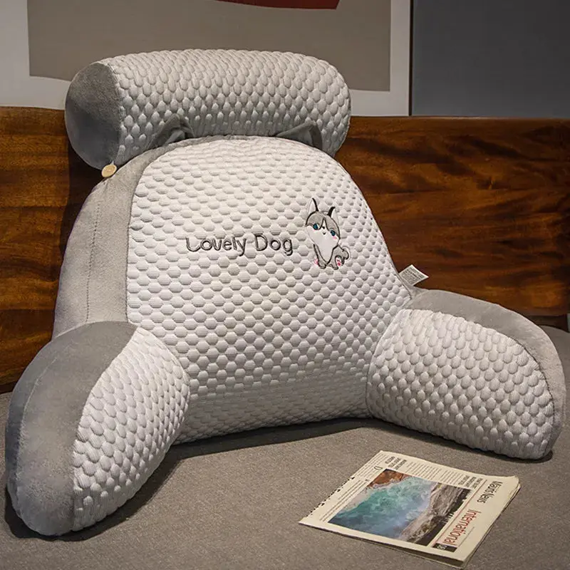 Reading Bedside Pillow with Lumbar Support