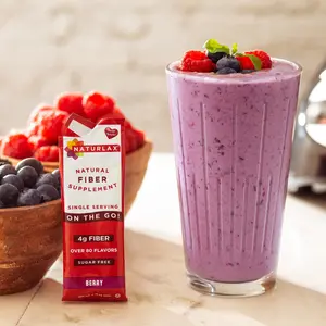 Berry Flavored Fiber Packets (24-Pack), Sugar-Free