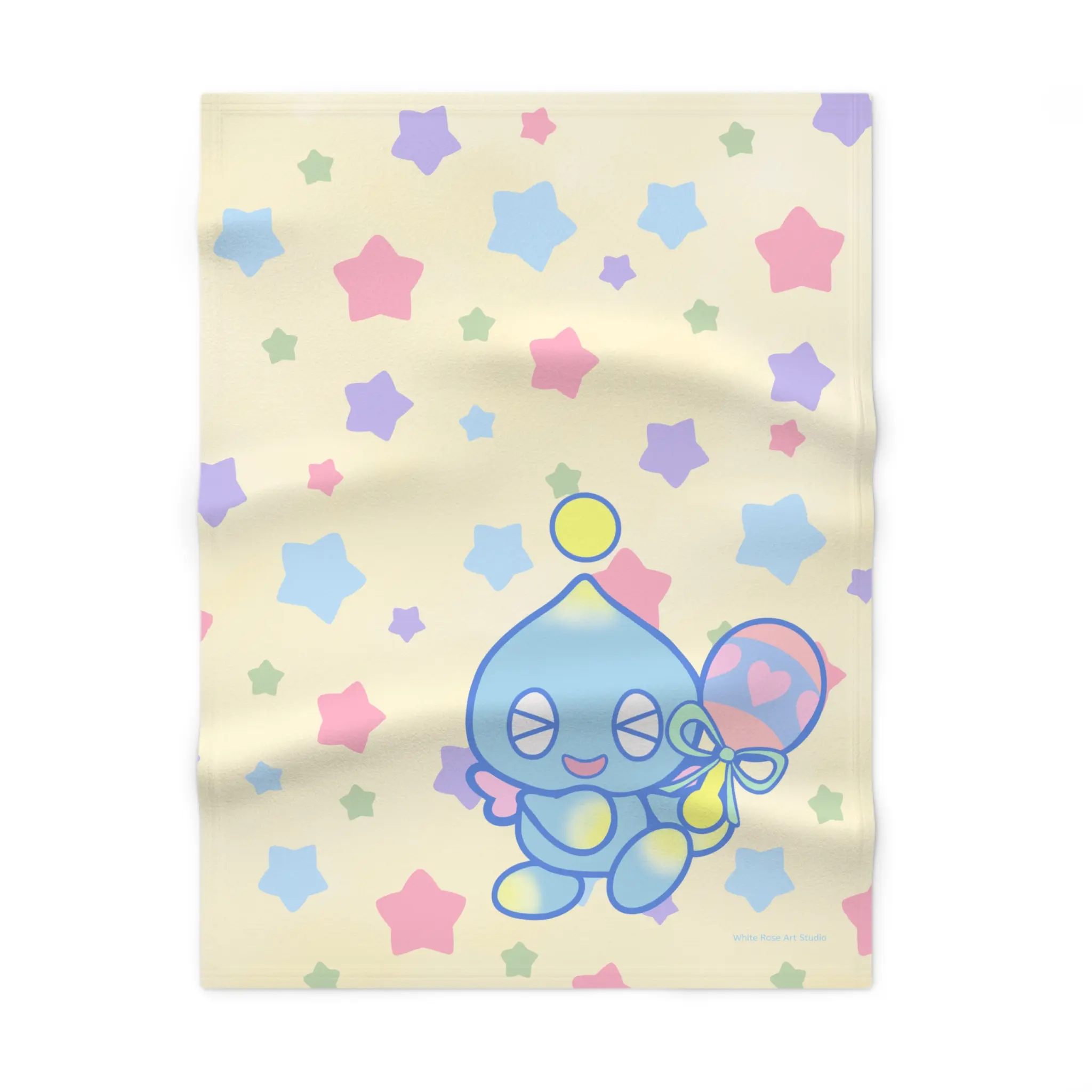 Chao from Sonic the Hedgehog Design, Fleece Blanket, Kids Blanket, Cozy Throw, Nursery Decor, 30" x 40"