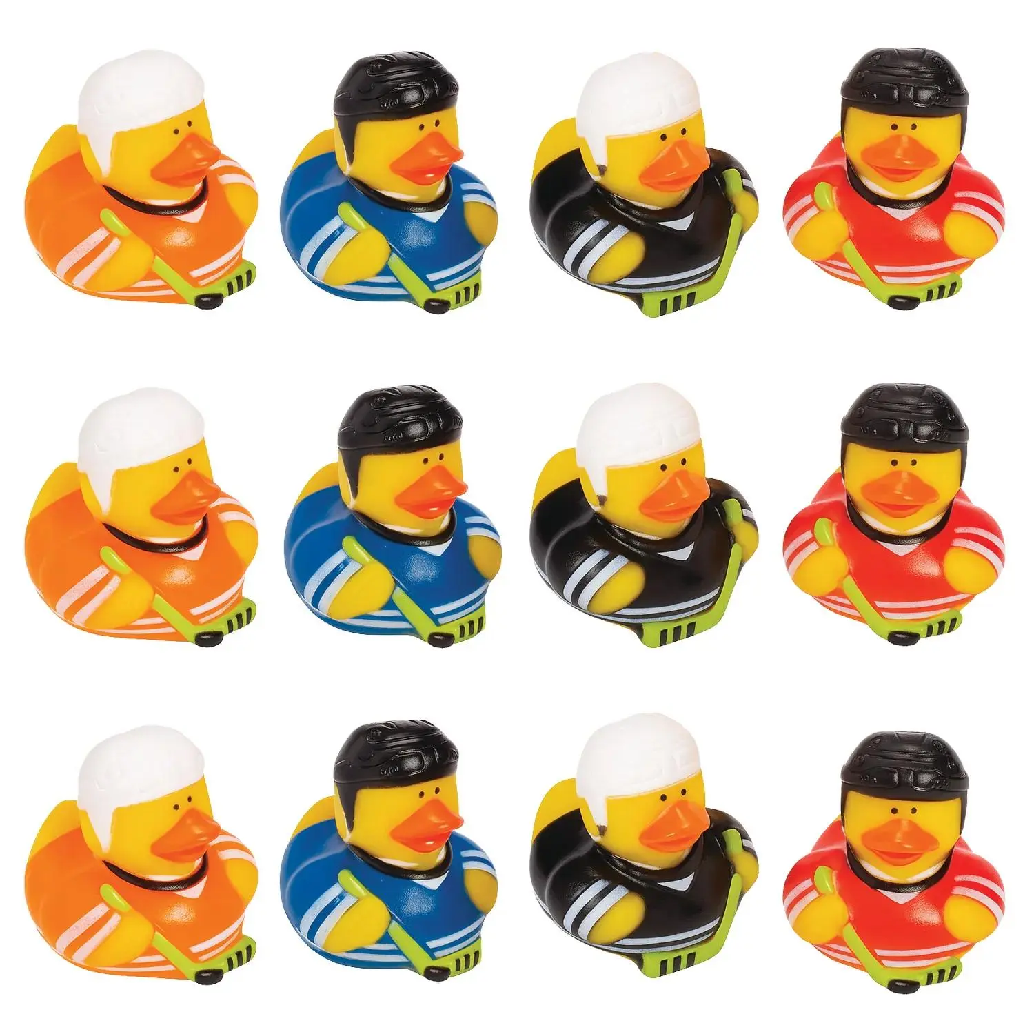 Hockey Rubber Ducks - 12 Pc.