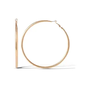Large 4.4" Hoop Earrings