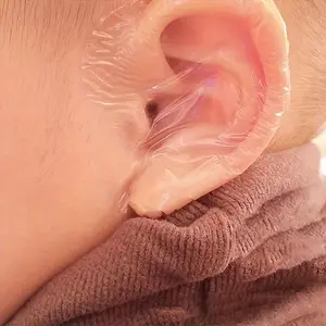 60 pieces/3 sets Waterproof Ear Stickers/Ear Protection Stickers Suitable for Swimming Shower Bathing Shampoo Shower Waterproof Ear Stickers