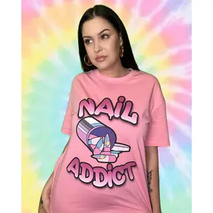 NAIL ADDICT TEE NAIL ADDICT TEE