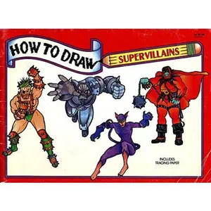 USED-How to draw supervillains by n/a (Loose Leaf)
