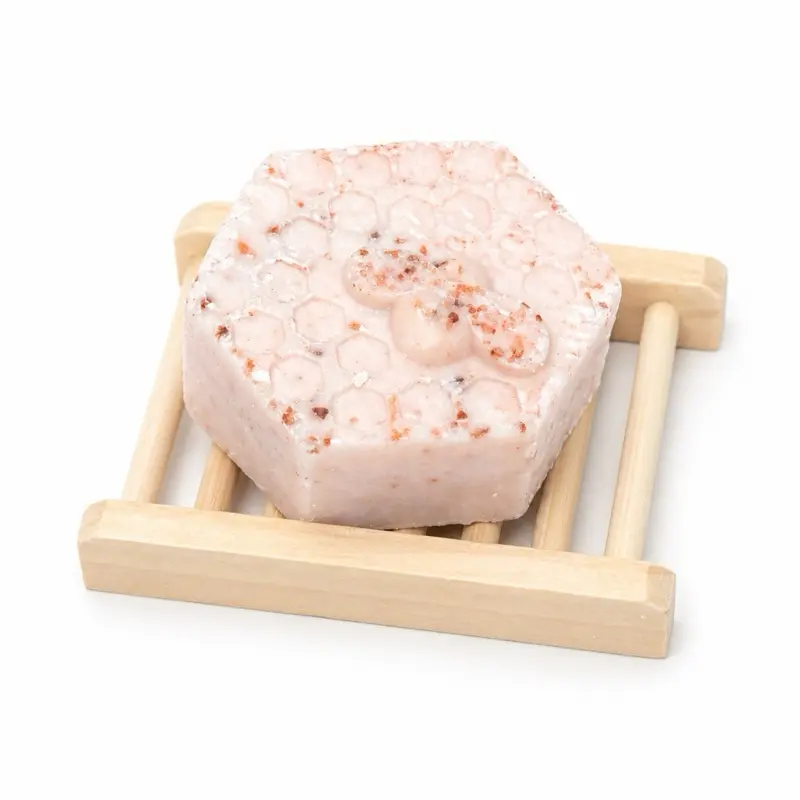 Honeydoll Handmade Soap Pink Himalayan and  Sea Salt