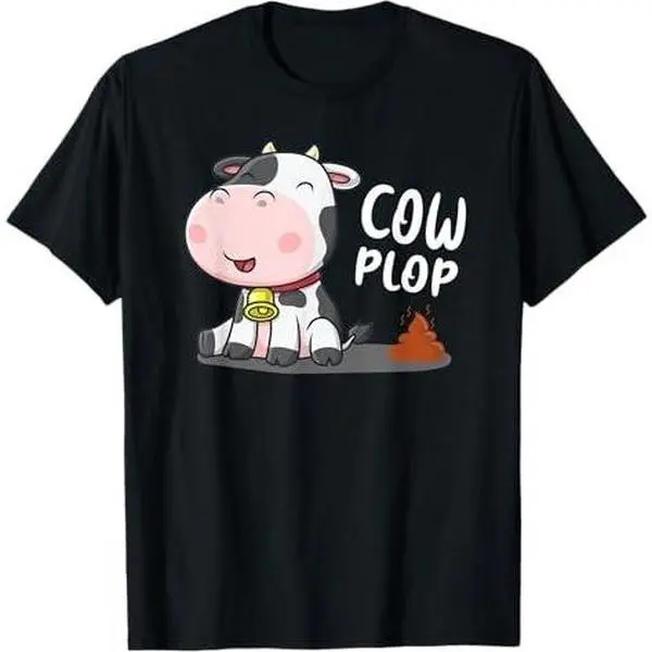 Cow Plop funny Cows T-Shirt