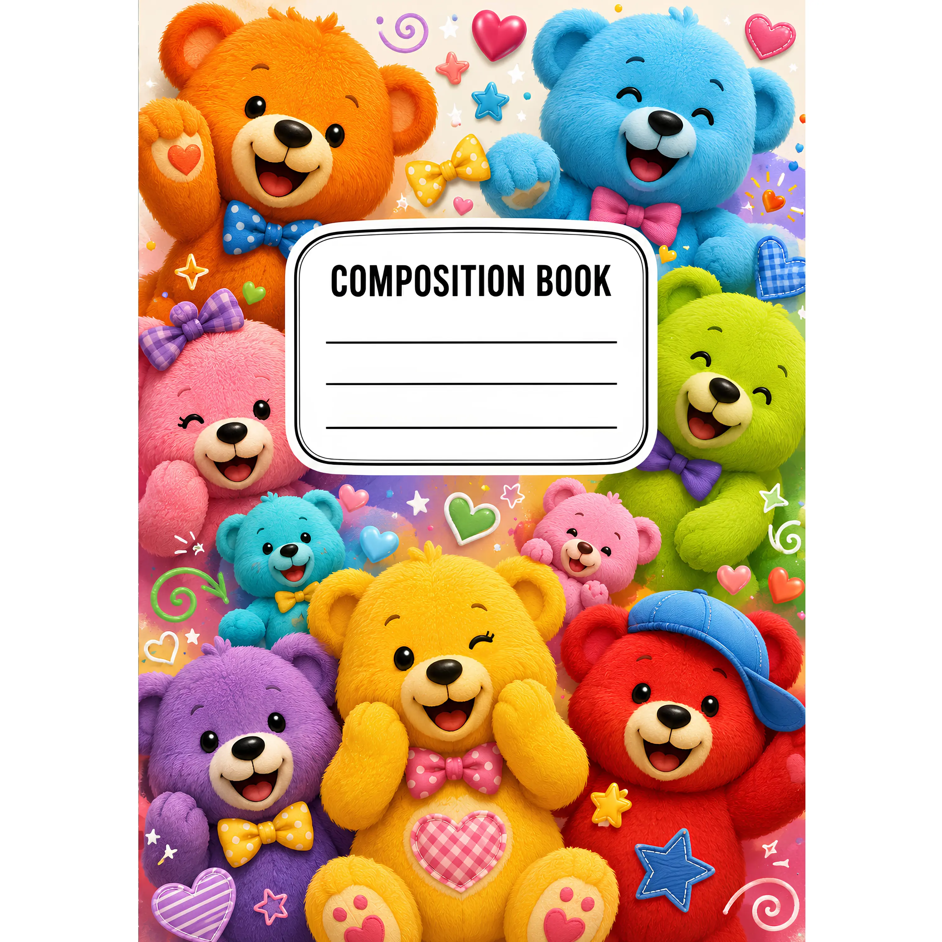 Bearable Love Digital Composition Notebook
