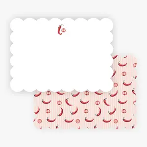 Chili Pepper Note Card Set