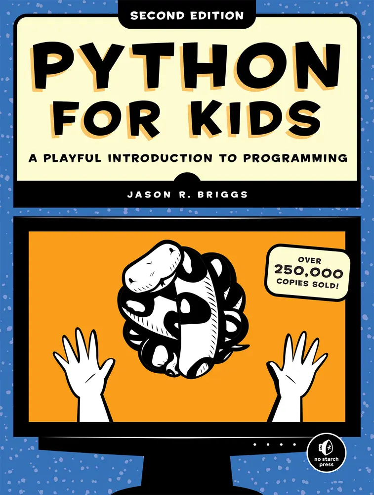 USED Book - Python for Kids, 2nd Edition: A Playful Introduction to Programming by Briggs, Jason R. (Paperback) - english