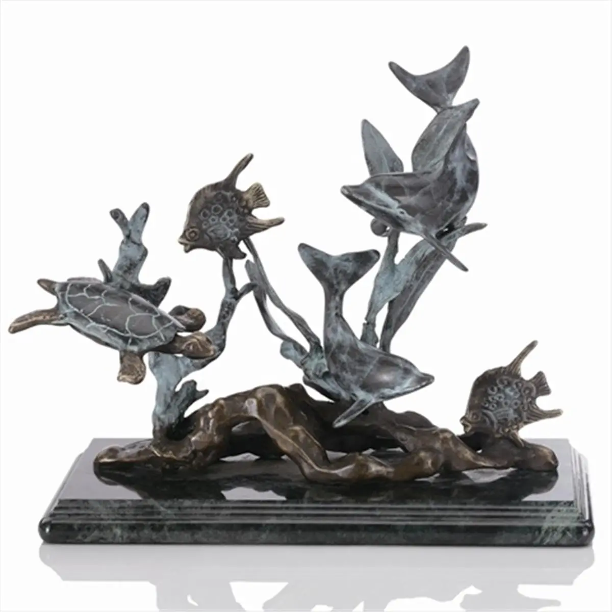 SPI Home 30288 Small Dolphin Collectible, Factory-Made Seaworld Home Decor Statue & Figurine, Collectibles, Factory-Made Figurines