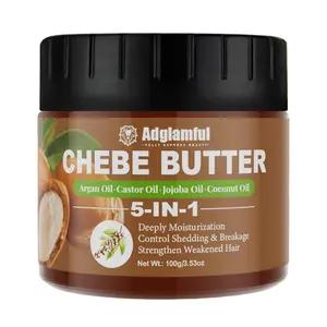 Chebe Hair Oil – 5-in-1 Multi-Benefit Treatment Deep Hydration, Frizz Control & Daily Nourishment – No-Rinse Formula for All Hair Types Haircare