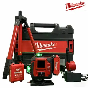 Milwaukee High-Precision Leveling Tool - Premium Industrial Alignment Guide - Heavy-Duty Measuring Layout Tool Ideal for Tile, Cabinet & Framing Work