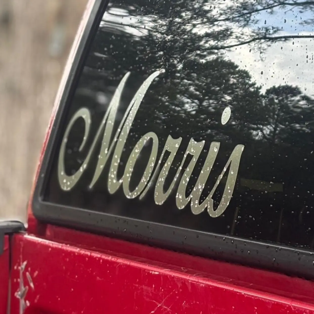 Last name CUSTOM decal Last name CUSTOM decal