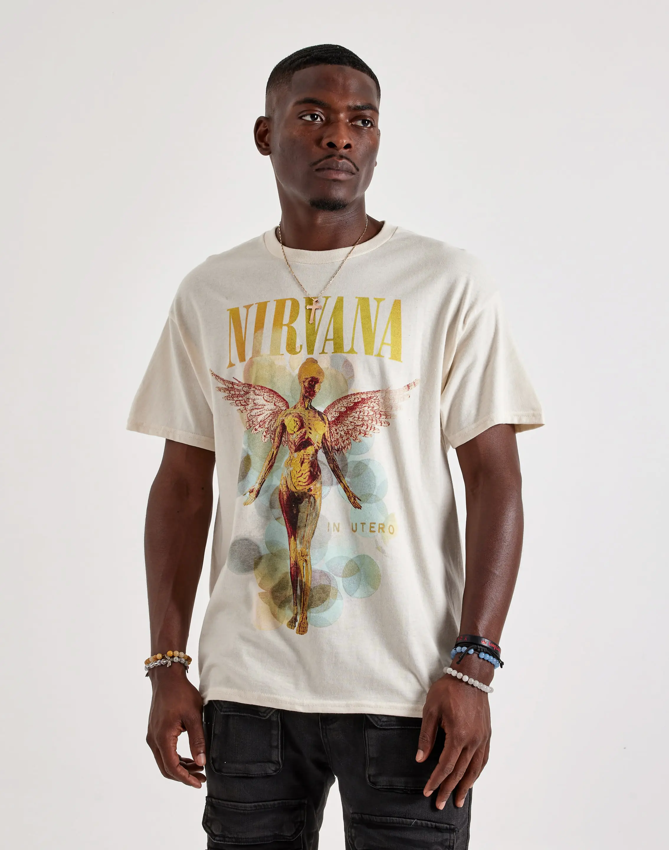 Mens Merch Traffic Nirvana In Utero Tee