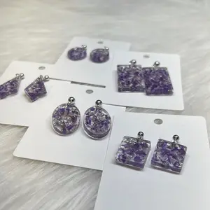 Lavender Aura Collection Earrings