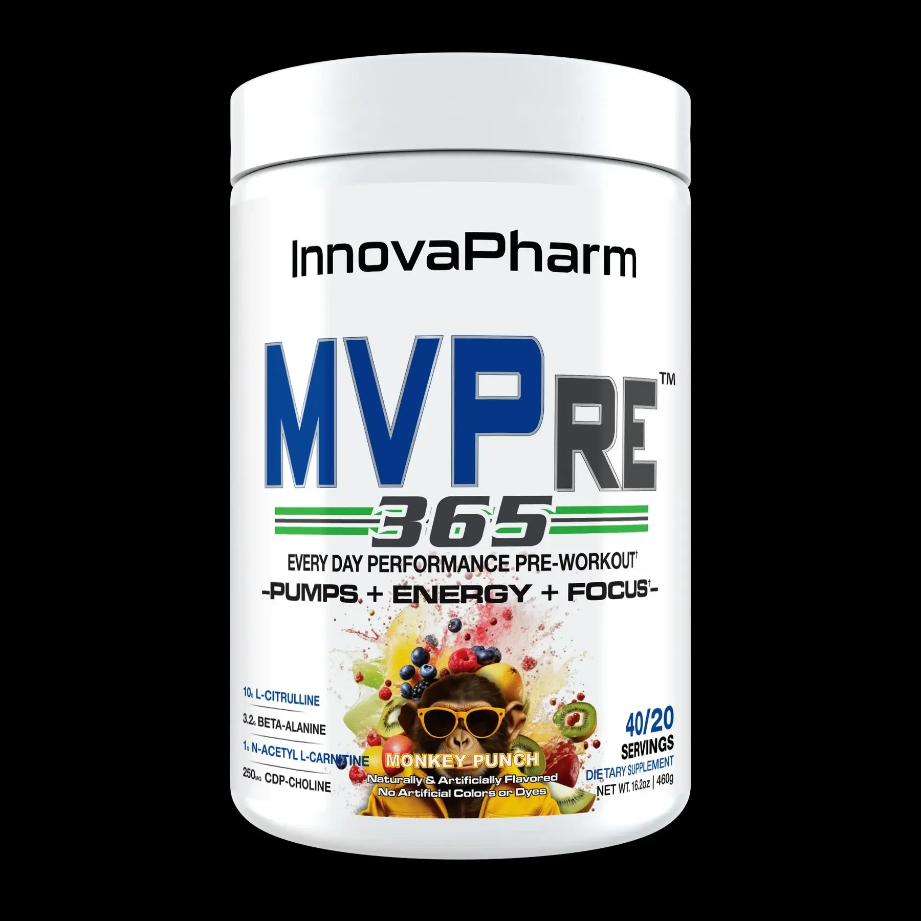 Innovapharm MVPre 365 Preworkout 20/40 Servings