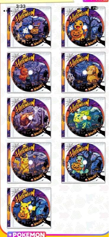 Phantom CD Acrylic Pokemon CCG - 1 Case & CD Per Box