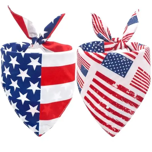 Patriotic Dog Bandana