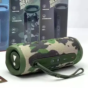 Flip 6 Waterproof Portable Bluetooth Speaker Powerful Sound Bass PX7 Waterproof Camouflage Green Caixa De Som Music Box Flip6 Audio Cable