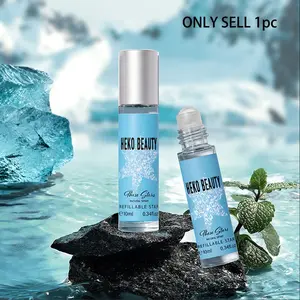 1count 10ML/2counts 10ML Fragrance Rollerball Essential Oil, Alcohol-Free, Natural Scent, Long-Lasting, Unisex, Romantic, Scented Perfume