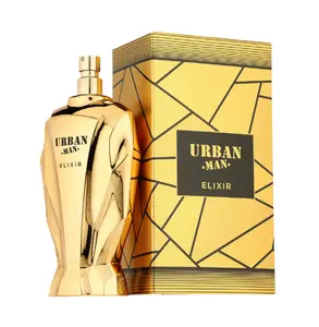 Urban Man Elixir EDP Perfume By Fragrance World 3.4oz / 100ml Extrait De Parfum Fougere Oriental