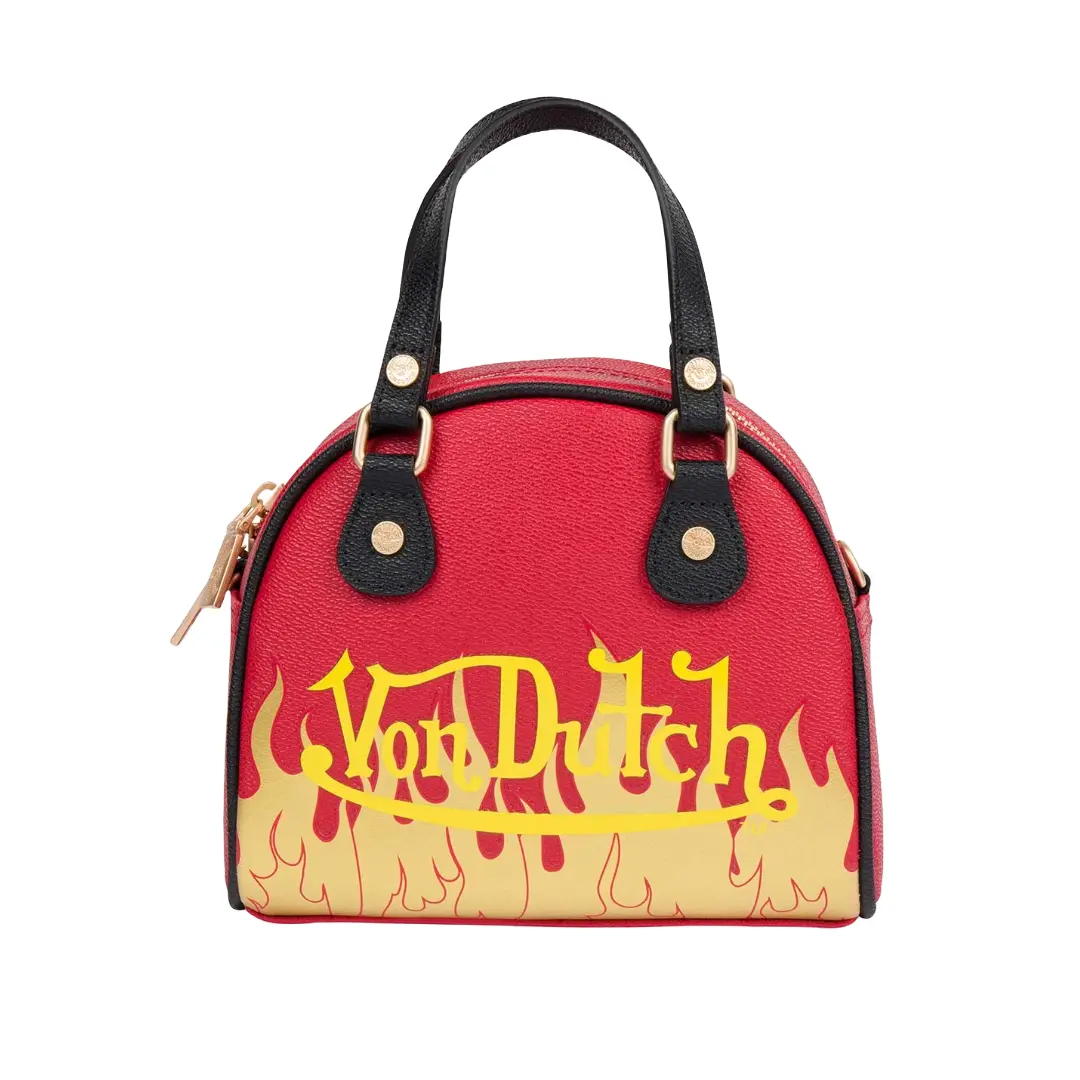 City of Angels Red Yellow Bowling Bag