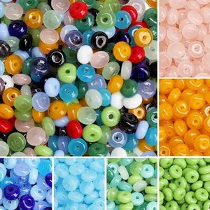 10/20G/Bag Domestic Super Excellent Glass Rice Beads Wheel Beads Colorful Unique Scattered Beads Handmade DIY Jewelry 2030