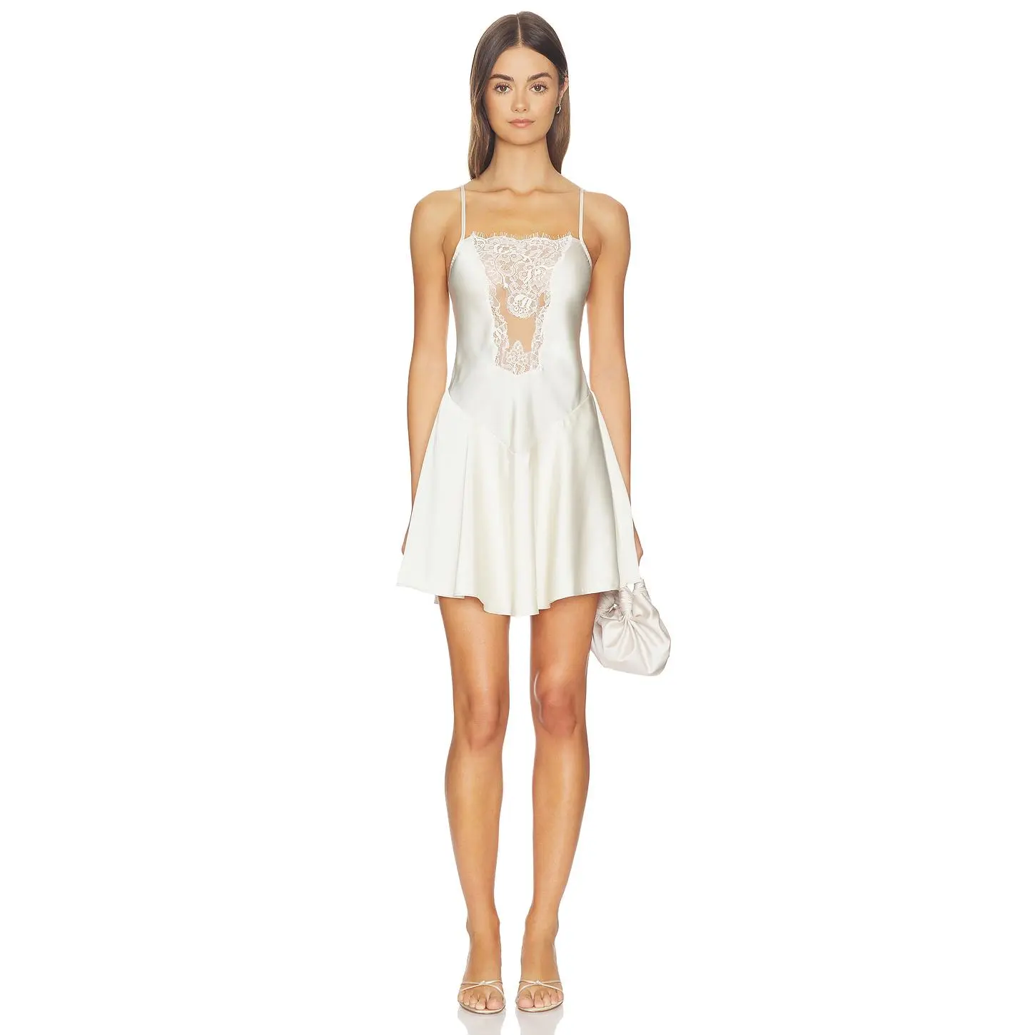 Tularosa Liora Mini Dress in Champagne