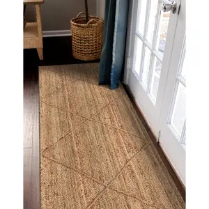Natural Braided Jute Rug Natural Braided Jute Rug
