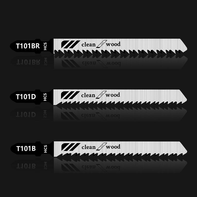 60 Pcs T-Shank Jigsaw Blades Set | Combination Saw Blade Kit for Wood Plastic Metal Cutting | Heavy Duty Multi-Material Scroll Saw Blades with Storage Case